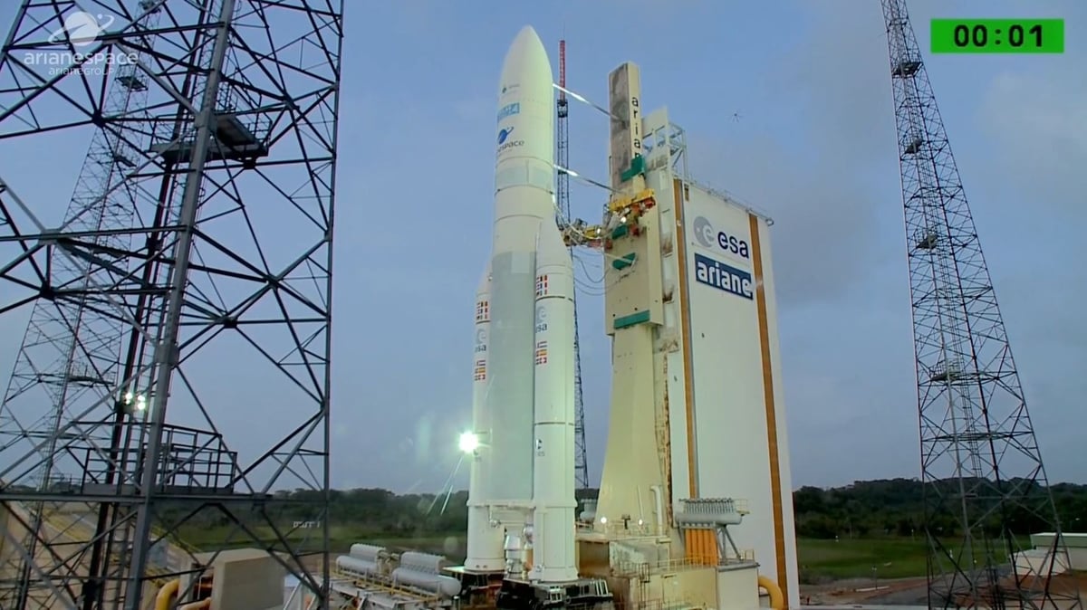 Troisième mission de l'année pour Arianespace et second pour son lanceur lourd