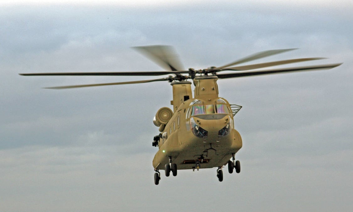Saudi Arabia is buying around 50 Boeing Chinooks.