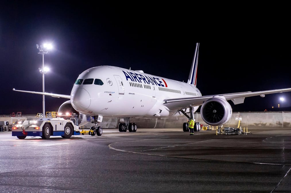 Un Boeing 787-9 d'Air France