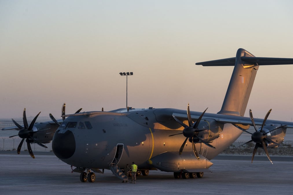 Un A400M supplémentaire a été remis à l'armée de l'air.