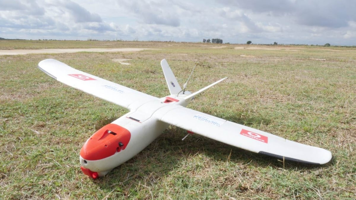 Vodafone a mené un premier essai fin 2017 avec un drone de 2 kilos.