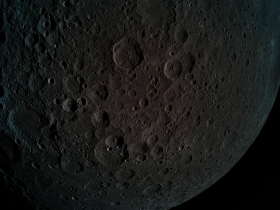 La face cachée de la Lune révélée par Bereshit