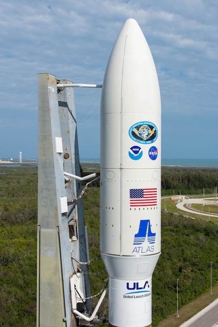 La version 541 est l'un des plus puissants de la gamme de lanceurs Atlas 5