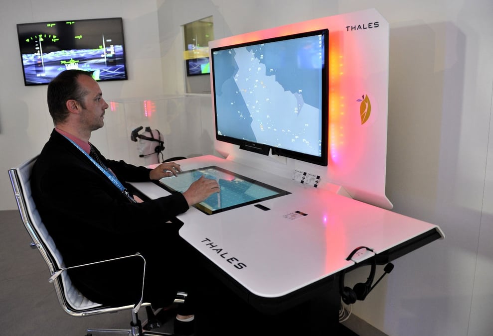 La station Shape : un exemple du savoir-faire de Thales en matière de gestion du trafic aérien.