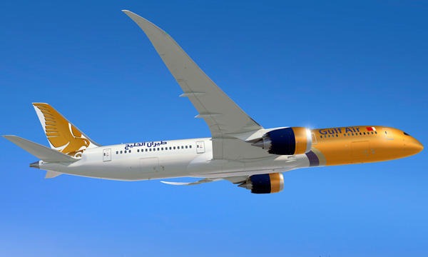 Gulf Air va réceptionner cinq Boeing 787-9 d'ici à la fin de cette année.