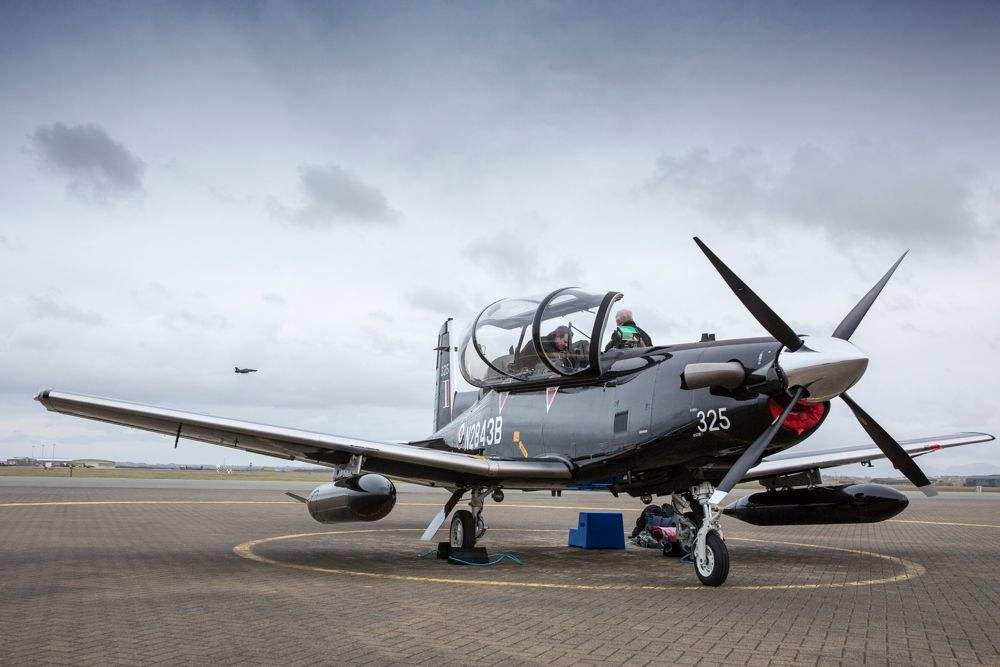 Les pilotes de chasse britanniques seront formés sur T6C Texan