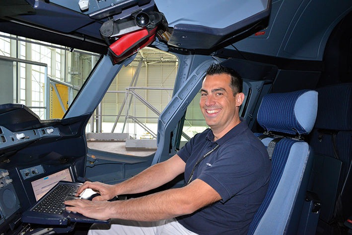 Sébastien Cloarec est désormais leader d'équipe chez Air France Industries.