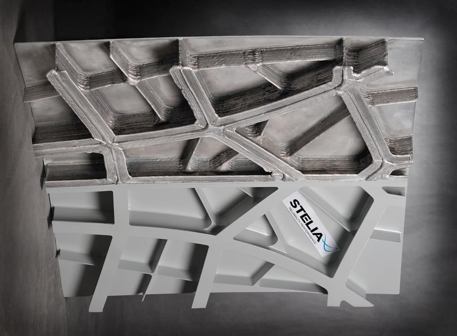 Le démonstrateur de Stelia Aerospace a une dimension de 1 m2.