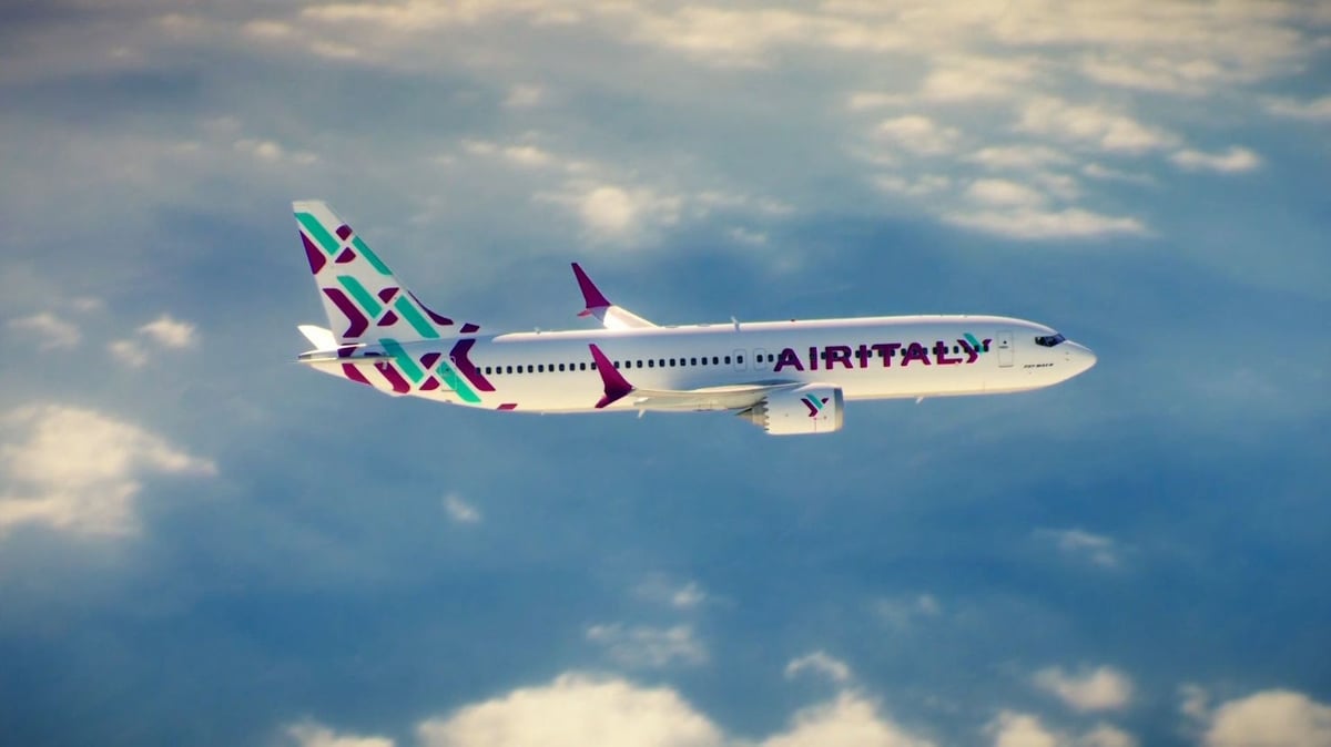 La livrée des avions de la compagnie Air Italy