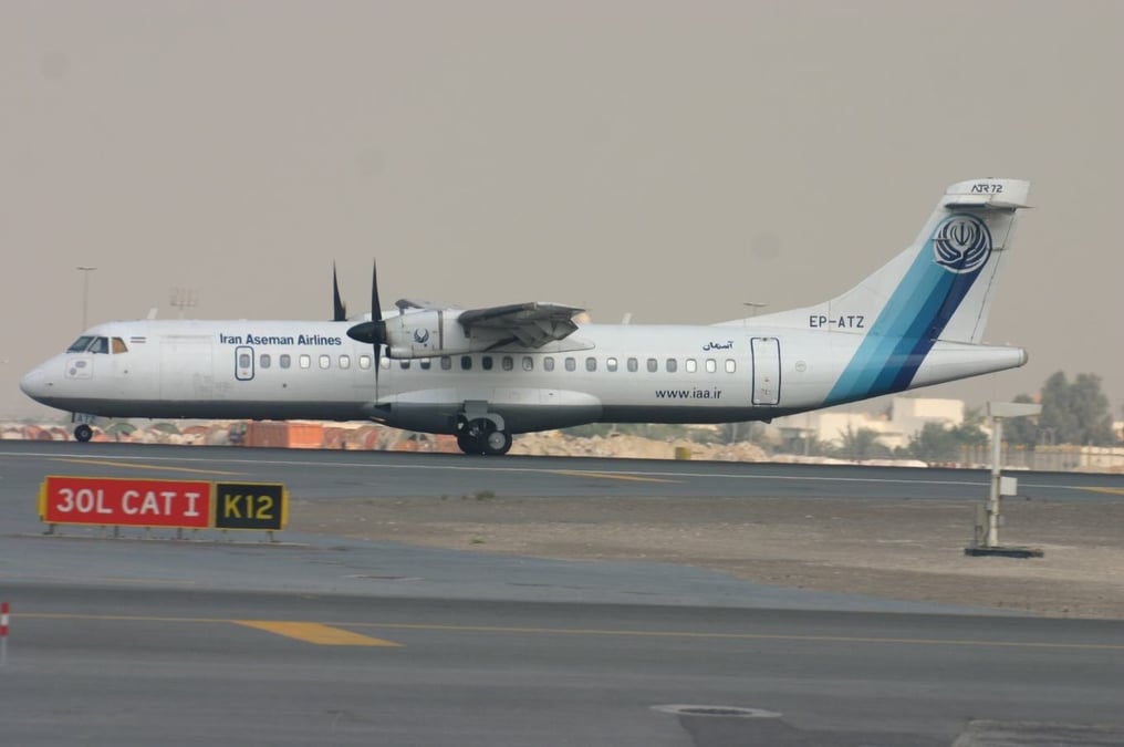 L'ATR 72 s'est écrasé dans une région montagneuse à 480 km au sud de Téhéran.