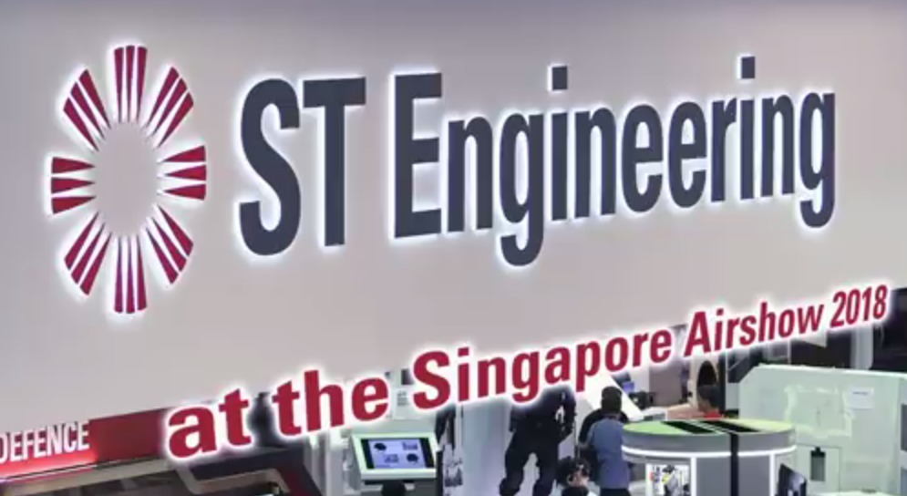 ST Engineering pavilion.