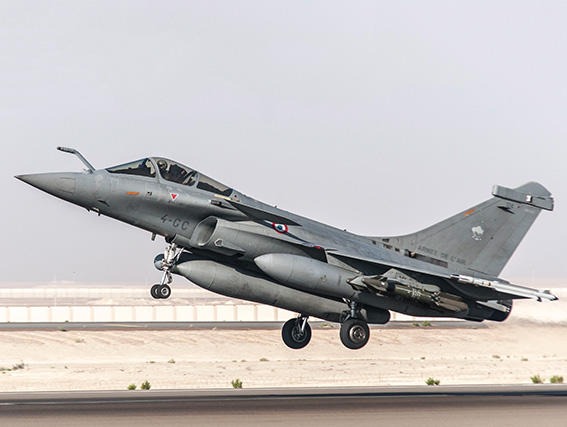 Rafale with AASM.