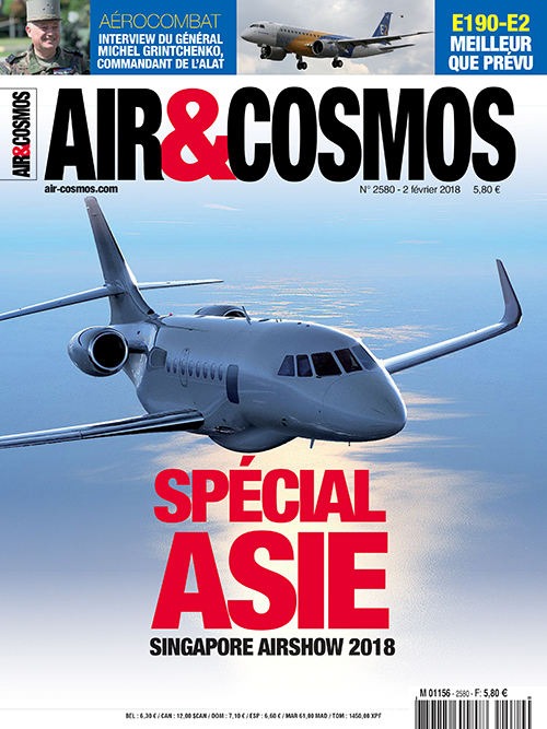 Spécial Asie dans Air&Cosmos, présentation du Salon de Singapour.