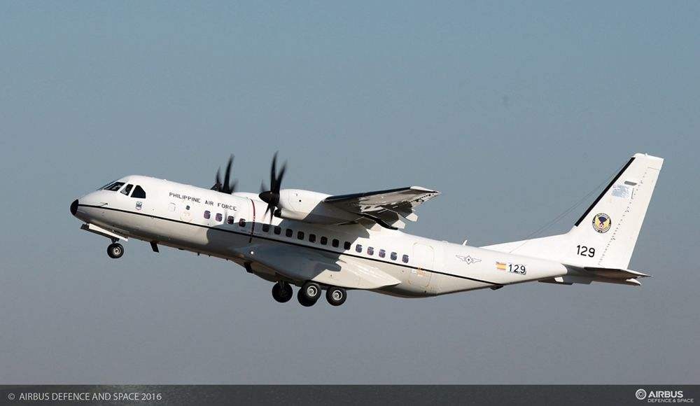 Un Airbus C295 aux couleurs de la Philippine Air Force.