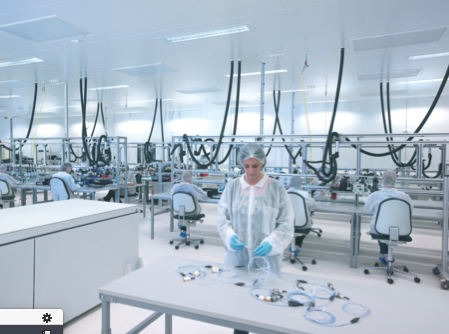 Cable harness production.