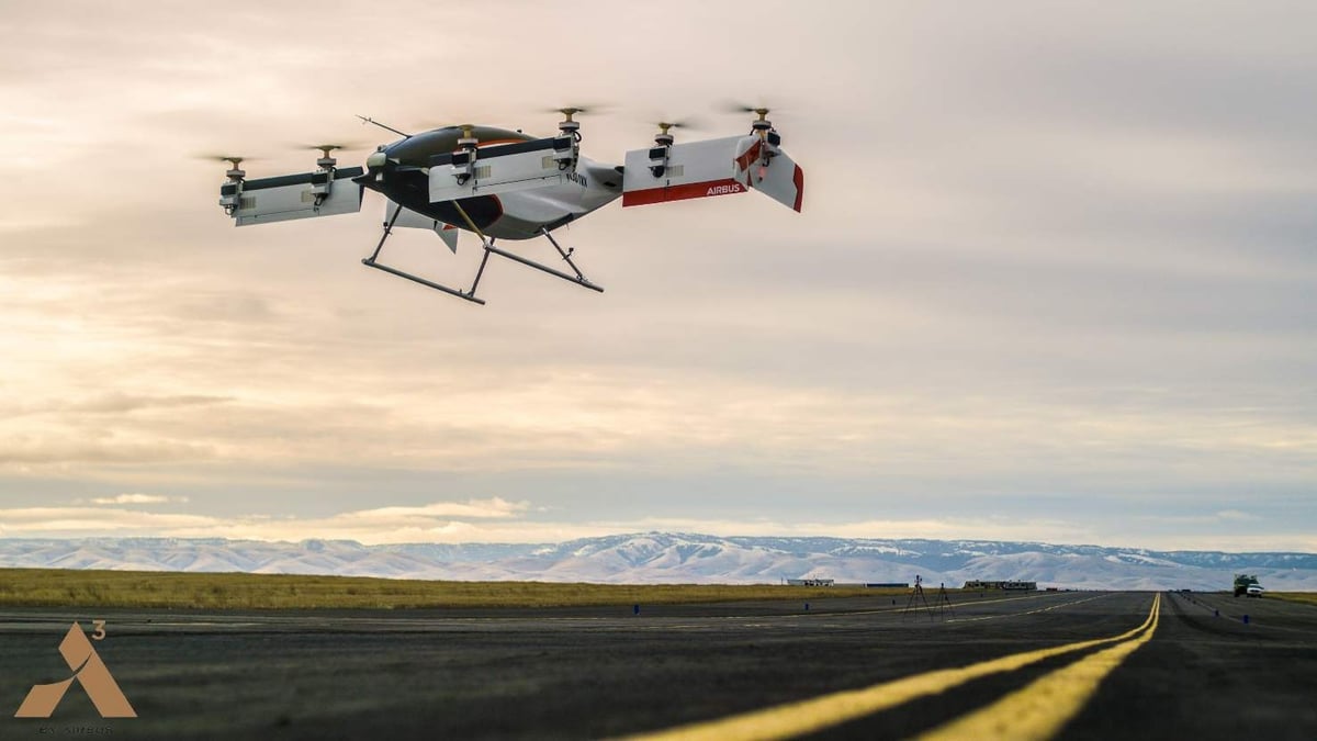 Vahana first flight.
