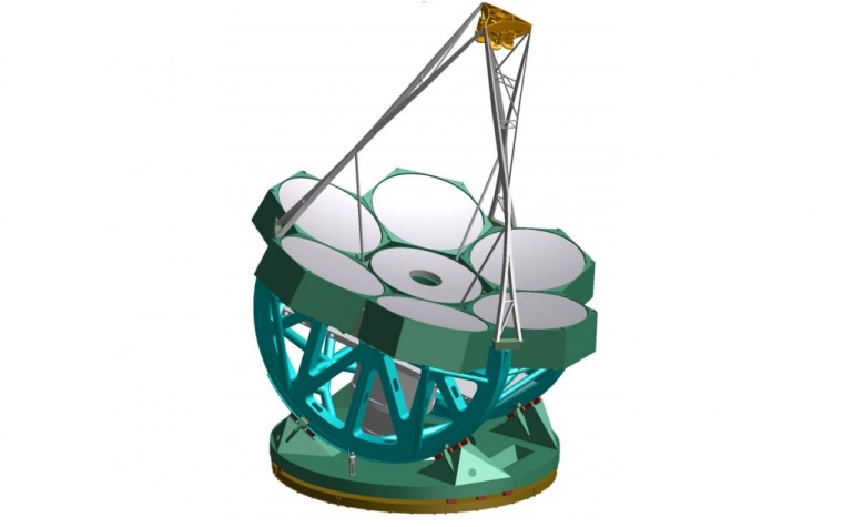Plan 3D du Giant Magellan Telescope.