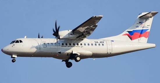 Sky Express exploite un parc de 10 ATR 42/72-500