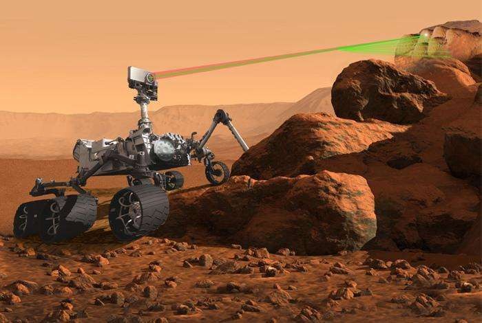 Thales SuperCam laser.