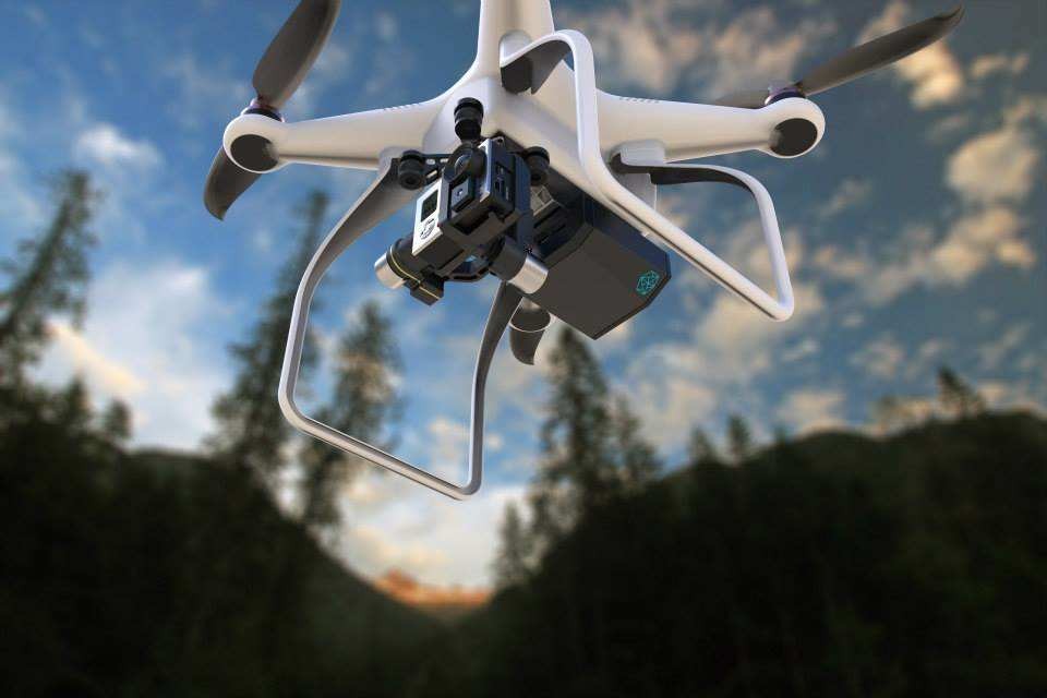 Le drone Sparrow est un quadricoptère de 8,5 kg.