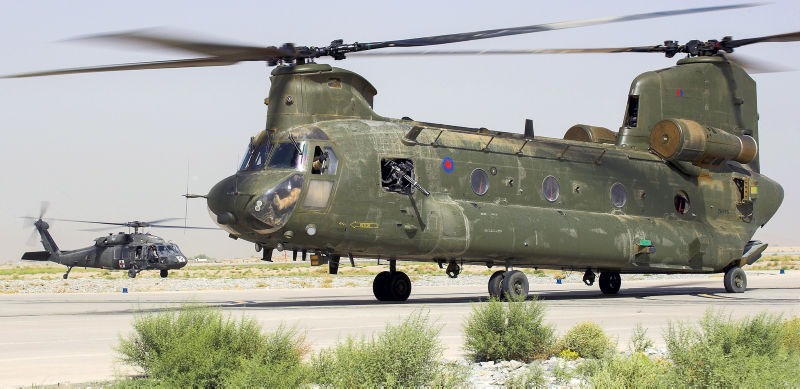 RAF Chinook.