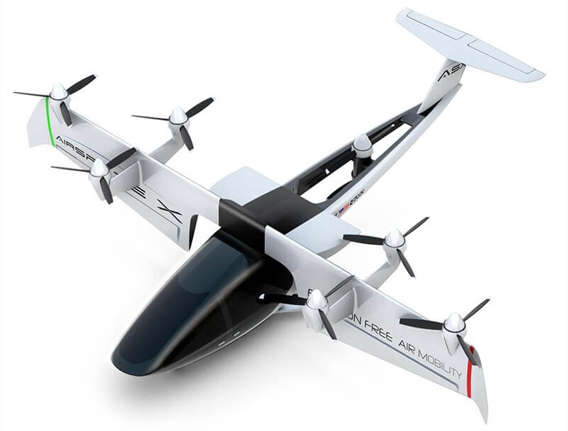 Le Mobi-One d'AirSpaceX a été dévoilé au salon international de l'automobile de Détroit, aux Etats-Unis, cette semaine.