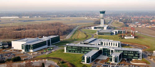 Le site de Belgocontrol accueille désormais également un centre de formation pour contrôleurs.