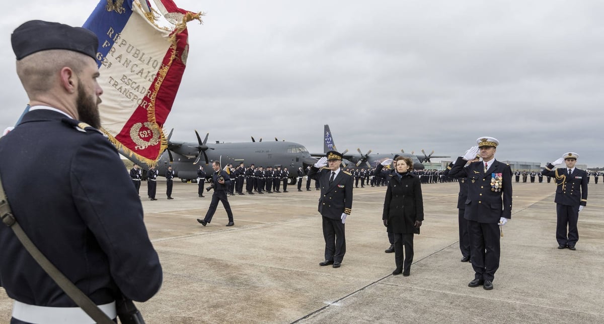 First C-130J for French Air Force.