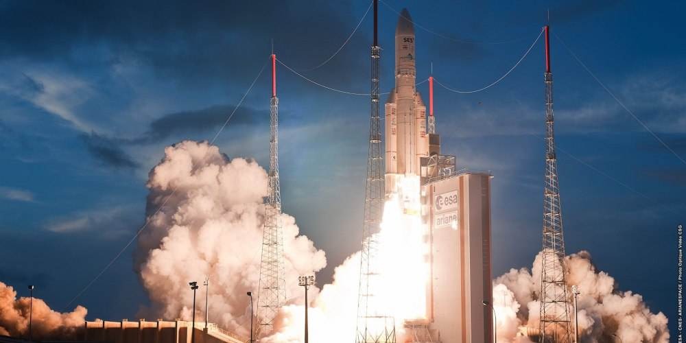 En 2017, Ariane 5 a placé 54 t de masse nette sur orbite GTO