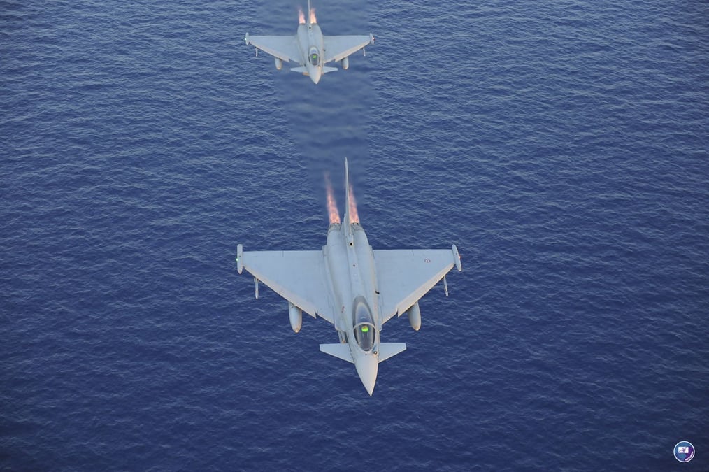L'Italie va mettre des Eurofighter à disposition de la Baltic Air Policing.