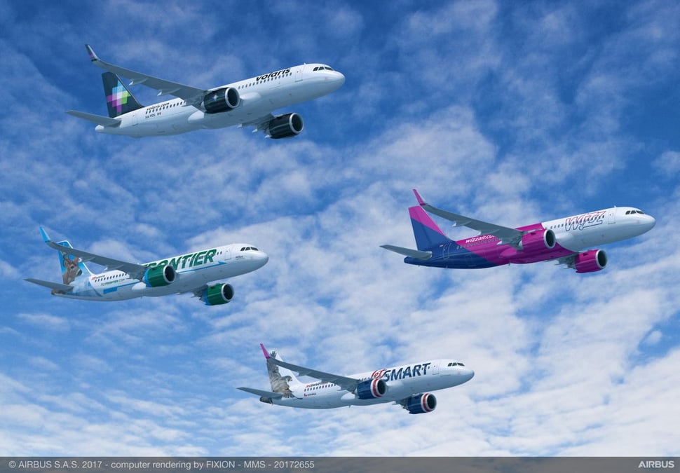 Les 430 A320neo d'Indigo Partners permettent à Airbus de franchir le cap des 1000 ventes.