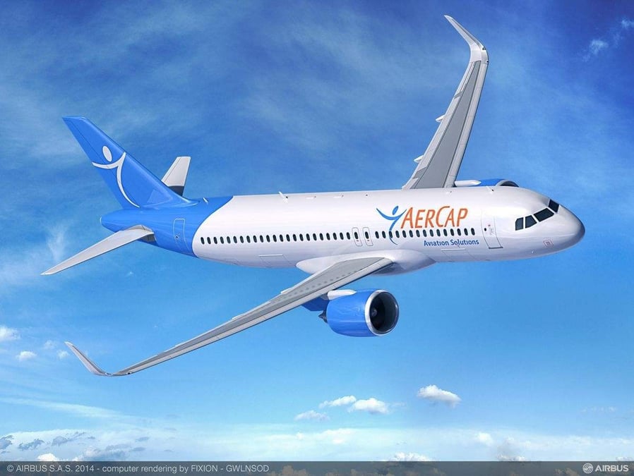 AerCap a désormais 270 Airbus A320neo en portefeuille.