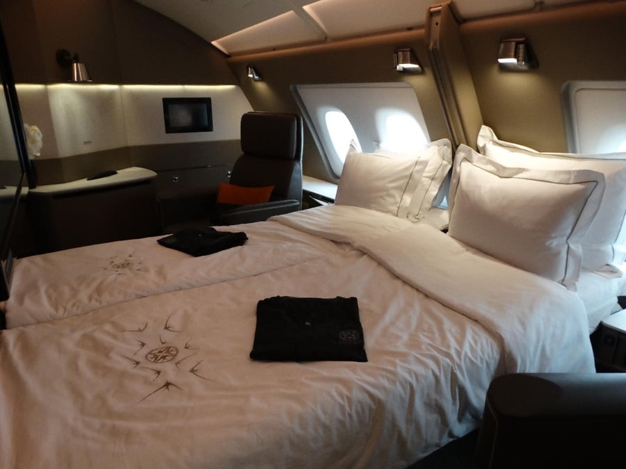 La nouvelle suite de première classe de l'A380 de SIA