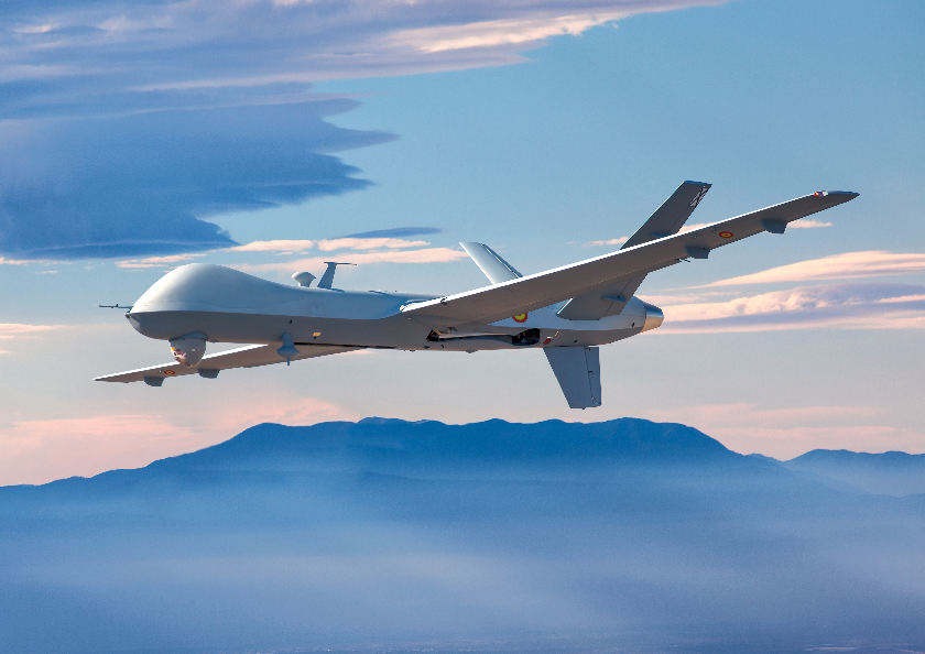 Au total, l'Espagne a passé commande pour 4 drones Predator.