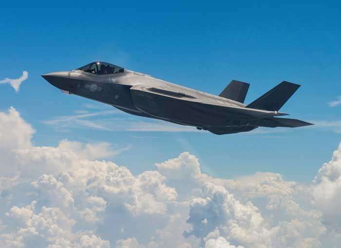 Un total de 40 F-35 a été commandé par la Corée du Sud.