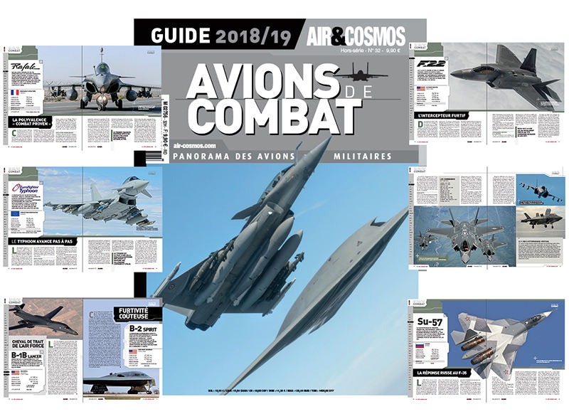 Hors-série Air & Cosmos : un panorama exhaustif des avions de combat en service dans le monde.