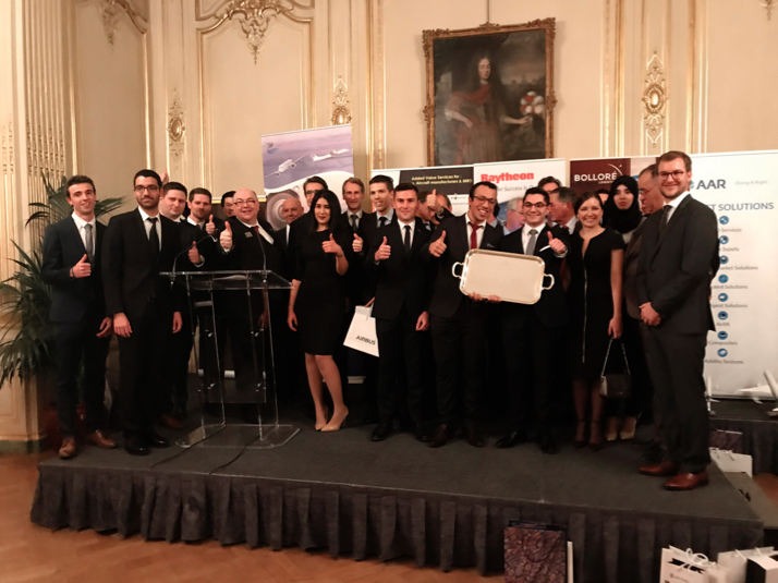 Les lauréats des Student Awards de l'Usaire pour l'année 2017.