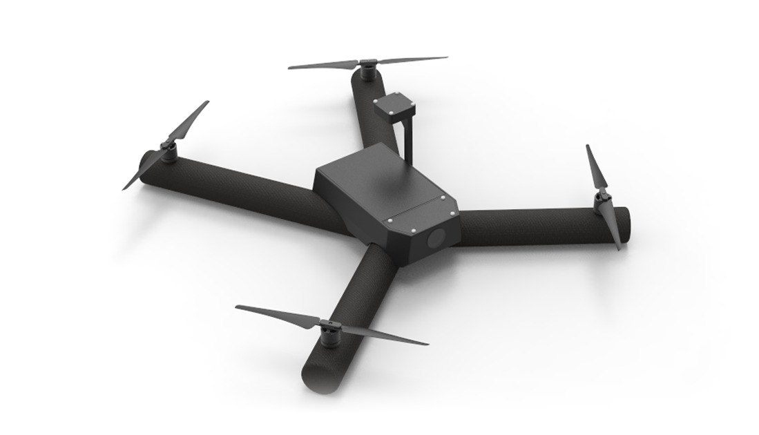 Diodon réalise des drones avec une structure gonflable.