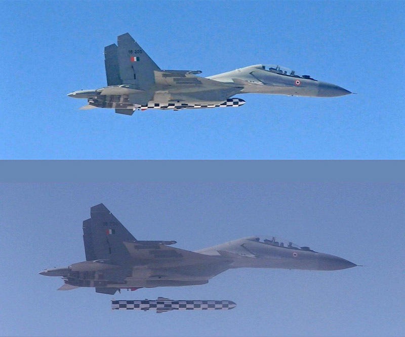 Brahmos test firing.