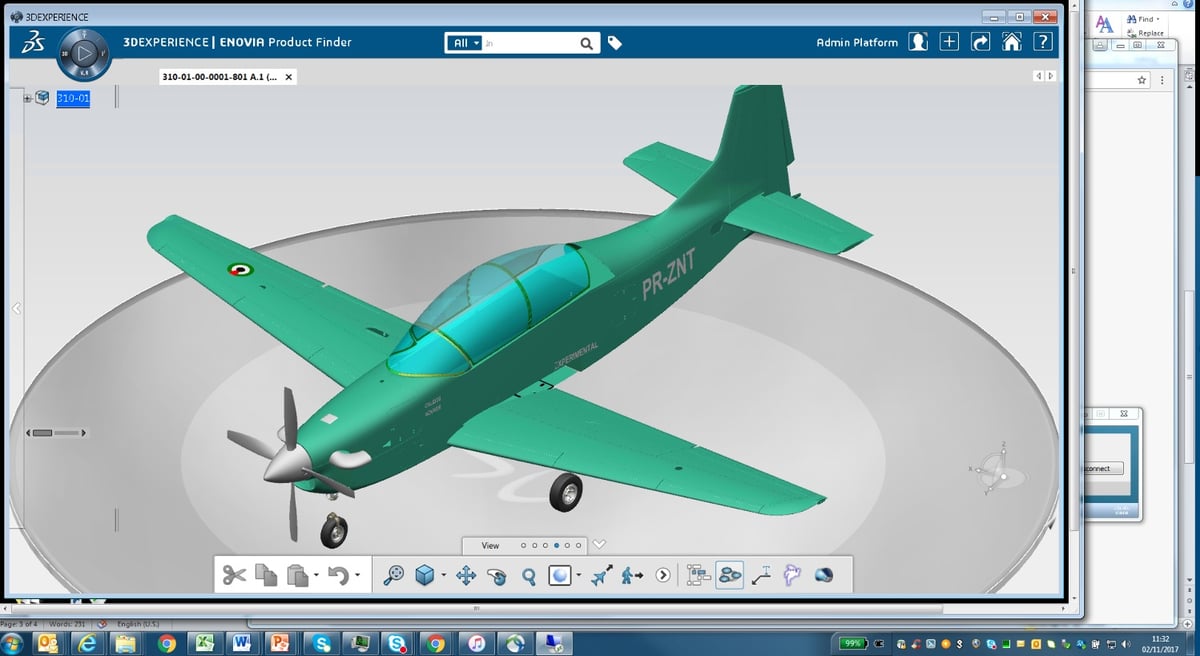 3DExperience de Dassault Systèmes a permis de développer le Calidus B-250, le premier avion léger d'attaque et d'entraînement émirati.