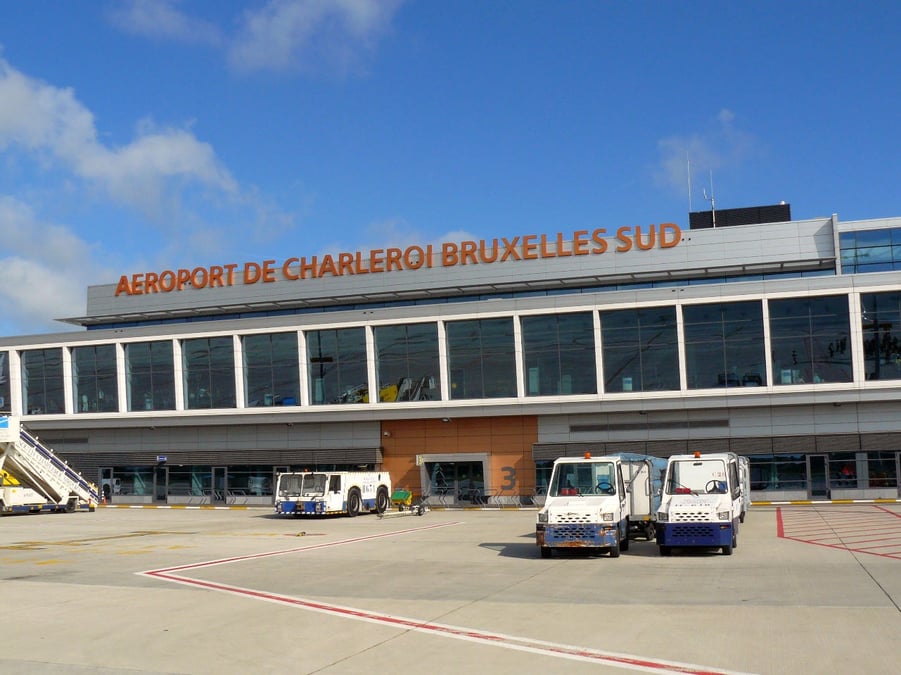 Les aéroports wallons (ici Charleroi) affichent une santé financière remarquable pour des aéroports régionaux.
