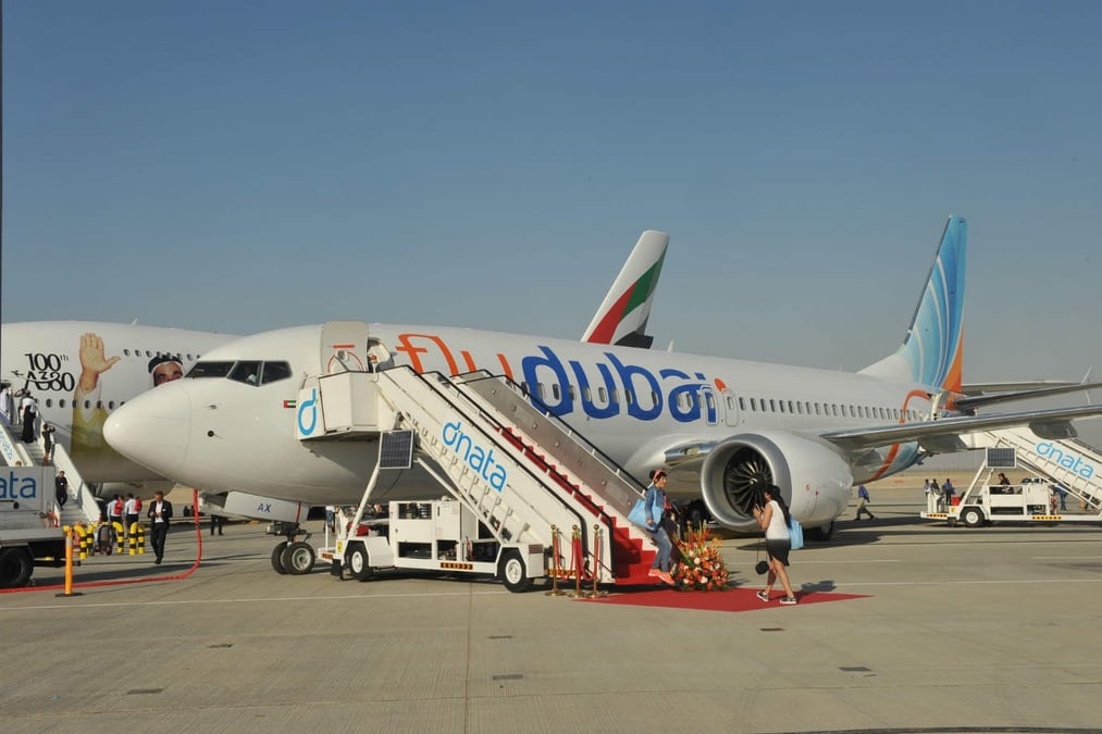 Flydubai Boeing 737 MAX.