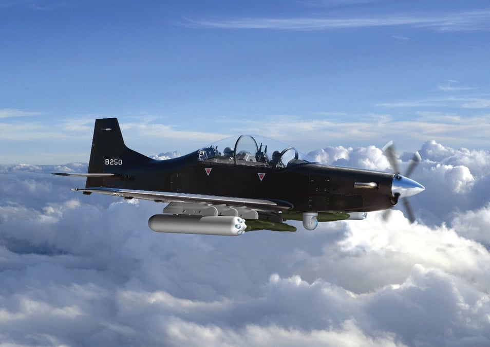 Le B-250 premier avion conçu par Calidus.