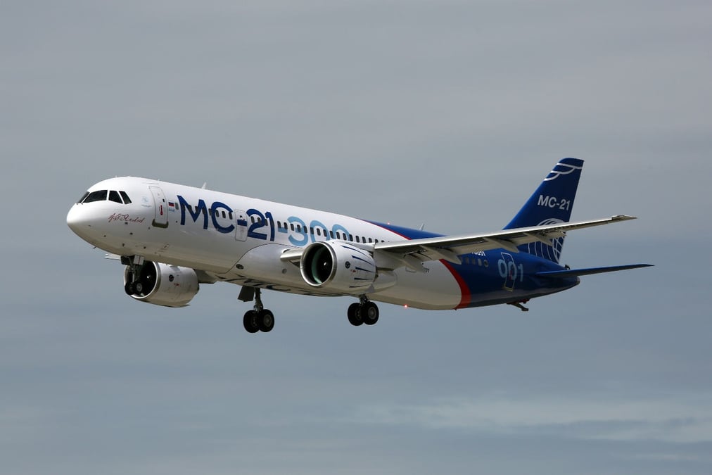 Le second moyen-courrier russe Irkut MC-21 devrait débuter ses vols d'essais sous peu.