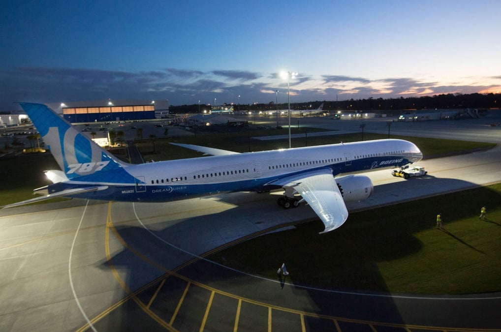 Daher a été sélectionné pour fournir des pièces structurelles en composite thermoplastique pour le Boeing 787.