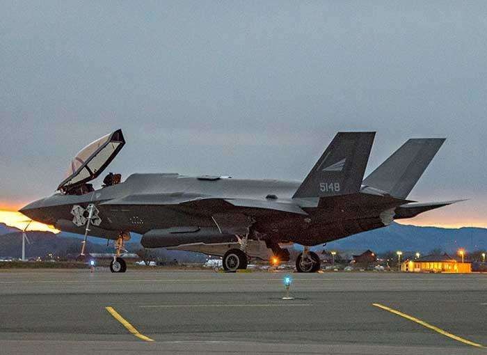 Les premiers F-35 sont arrivés en Norvège.