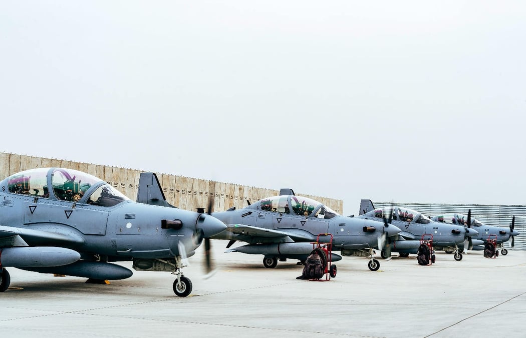 Entre décembre 2016 et mai 2017, quatre A-29 ont été remis à l'Afghanistan.