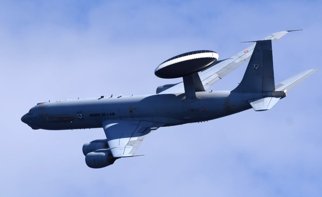 Les Awacs français ont cumulé 1000 heures de vol au Levant.