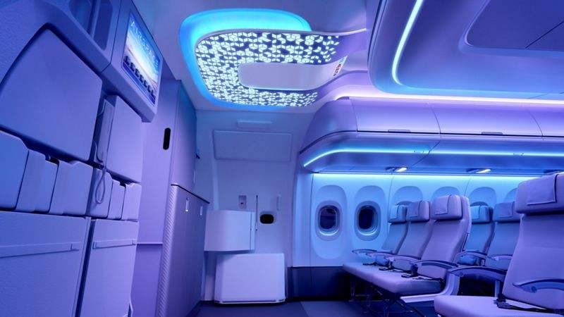 A320 Airspace Entrance Area Night.