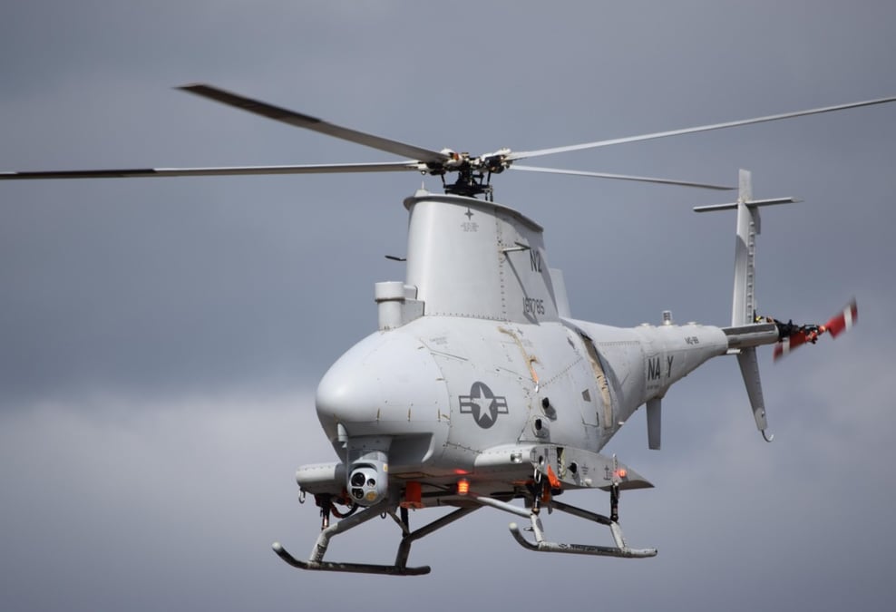 Le système COBRA est embarqué sur un drone MQ-8B Fire Scout
